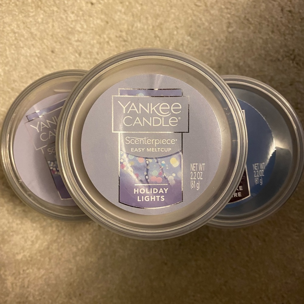 Yankee Candle Scenterpiece Easy Meltcups— All Seven for $20